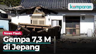 Gempa 7,3 M di Jepang: 2 Tewas, 94 Cedera