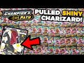 PULLED SHINY CHARIZARD V! Opening 80 Champion's Path Booster Pack!