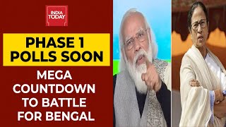 West Bengal To Witness Mega Rally War Ahead Of Phase 1 Polls In Two days| 5ive Live