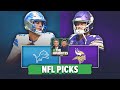 Detroit Lions vs Minnesota Vikings BEST BETS! NFL Picks & Predictions | The Favorites Podcast