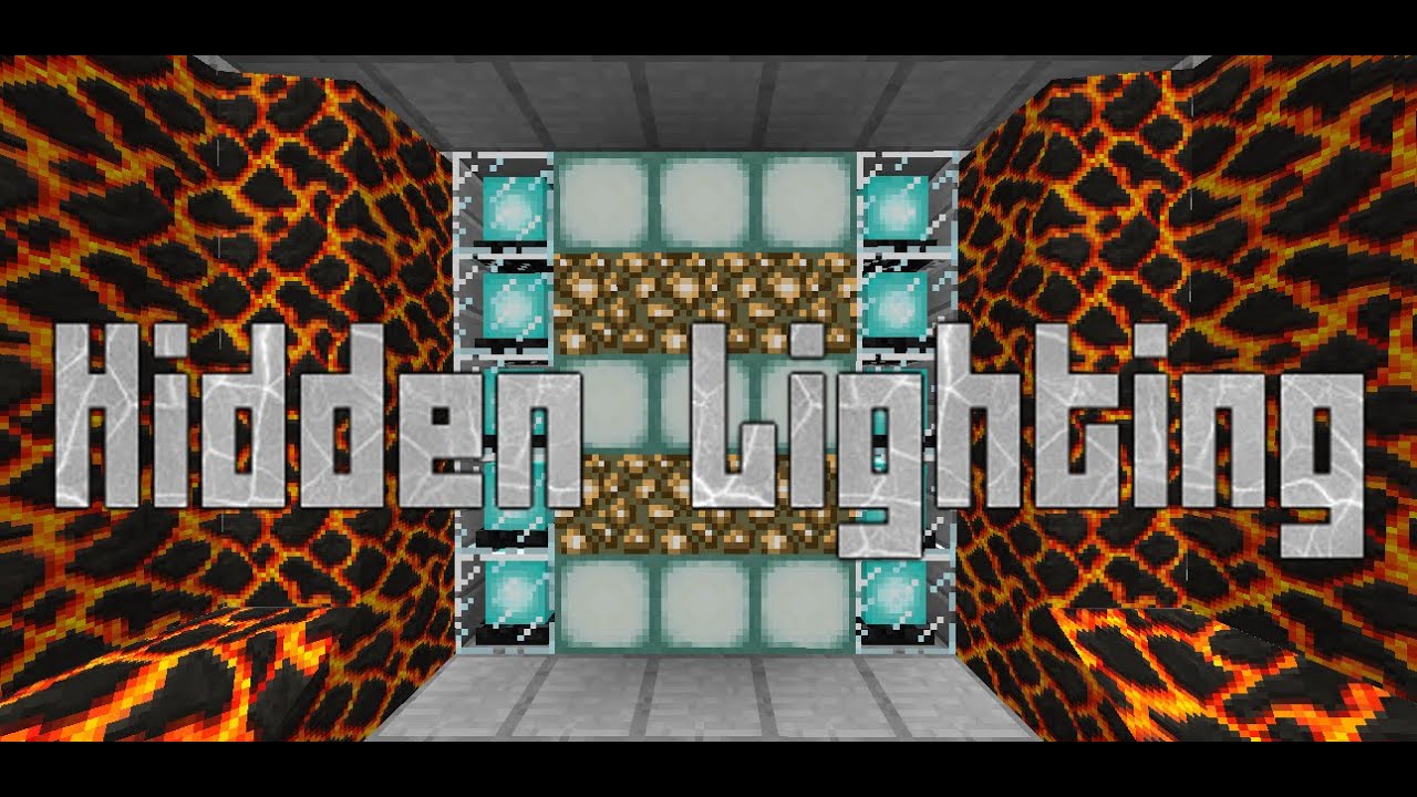 Minecraft Hidden Lighting Designs Youtube