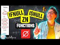 NULL Functions | ZN, IFNULL, ISNULL | #Tableau Course #91