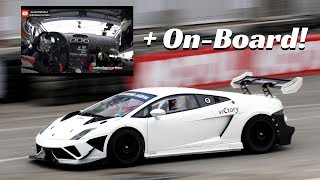 Lamborghini Gallardo LP 570-4 Super Trofeo [On-Board] - EPIC V10 engine Sound!