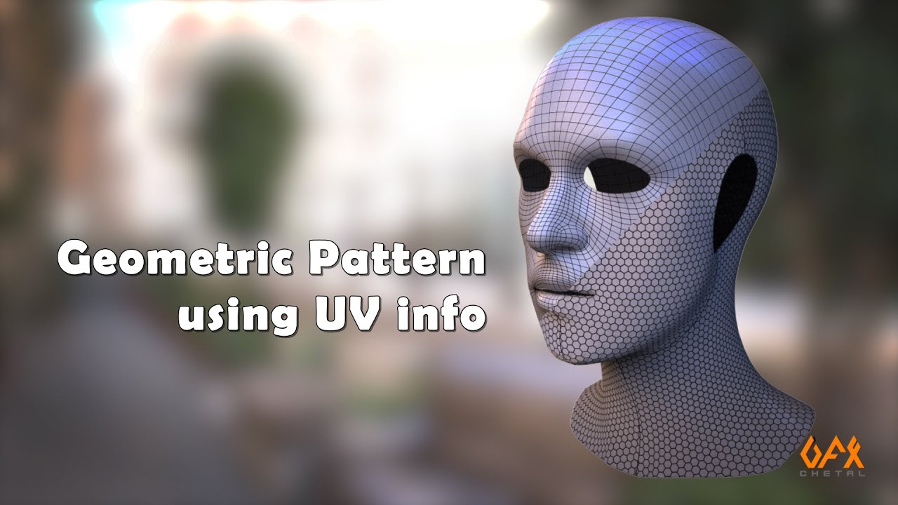 Houdini Tutorial | Geometric Pattern Using UV Info - YouTube