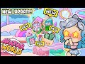 [NEW UPDATE ] NEW KAWAII HOUSE UPDATE IN AVATAR WORLD NEE FURNITURES AND  NEW POOL IN PAZUWORLD