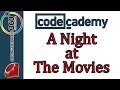 Learn Ruby with Codecademy: Hashes and Symbols: A Night at the Movies
