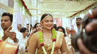 Sandalwood celebrity Jaymala’s daughter wedding at Gayatri grand | Weddings by Dhruva |