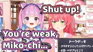 Miko and Aqua realized they often tease each other 【Hololive】