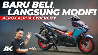 GINI DOANG ? Atenx Katros Kupas Tuntas Yamaha Aerox Alpha Cyber City #AtenxKatros