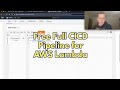 Build a Lambda CICD Pipeline on Free Tier from scratch