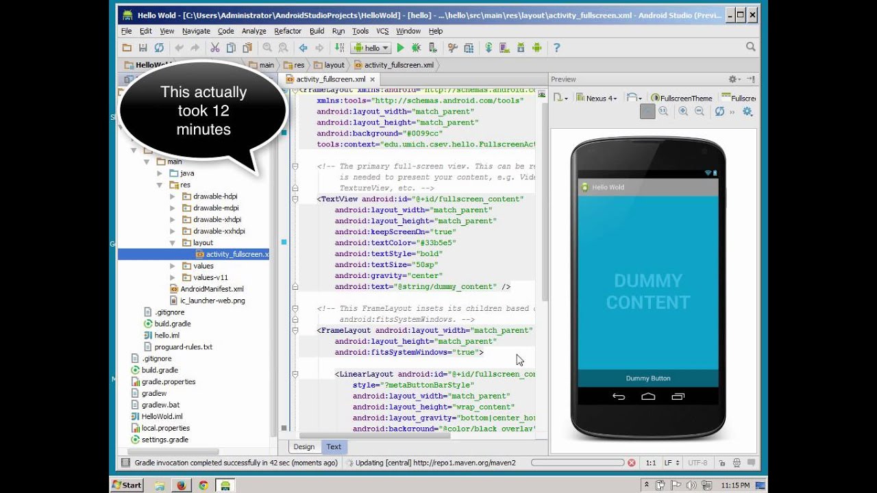 Create A Simple Android Application Falastechs