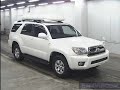 2008 TOYOTA HILUX SURF SSR_X_LTD TRN215W - Japanese Used Car For Sale Japan Auction Import