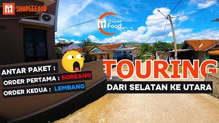 TOURING ANTAR PAKET‼️Pertama Ke Soreang, Kedua Ke Lembang | Driver Shopee Bandung