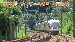 JR東海　中央西線　多治見→土岐市　ワイドビューしなの　増結10両編成　383系