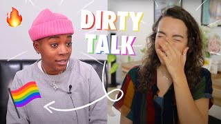 The Secret to ~Dirty Talk~ (and other gay sh*t) | Lesbian vs. Baby Gay Ft. @iamjadefox !!