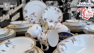 Noritake ISLAY PLATINUM - 4897 , Ultra Luxury Premium Bone China Tableware !