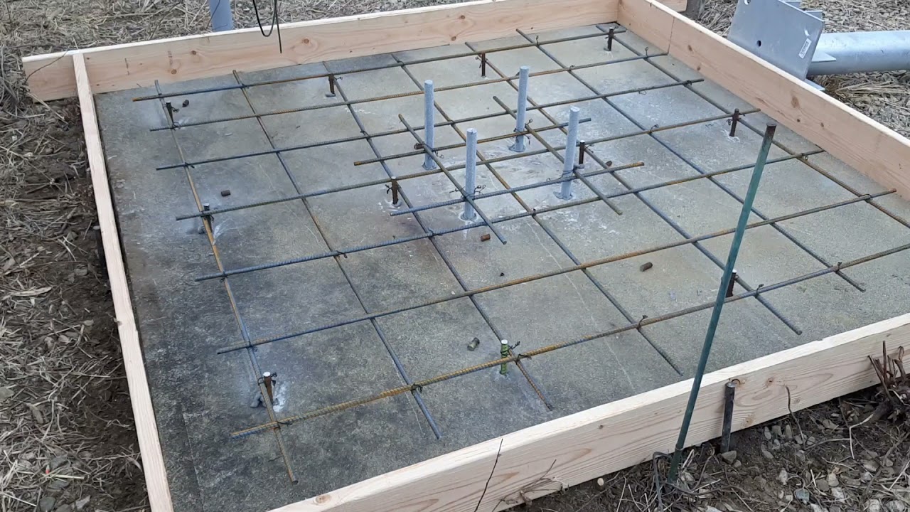 Pouring Concrete Over Concrete