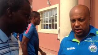 SupportTheNPFL.com chats to Enyimba FC coach, Paul Aigbogun