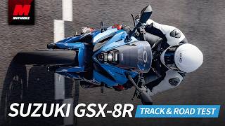 [4K] SUZUKI GSX-8R, This model was real!  |  test ride