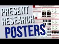 How To Present Research Posters to Any Audience || Scientific Presentations