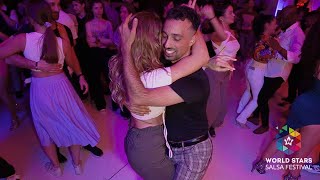 Adrian Ros \u0026 Lady - Bachata Social at World Stars Salsa Festival 2023, Albena / Bulgaria