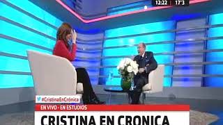Cristina en Crónica: "Néstor me partió la cabeza"