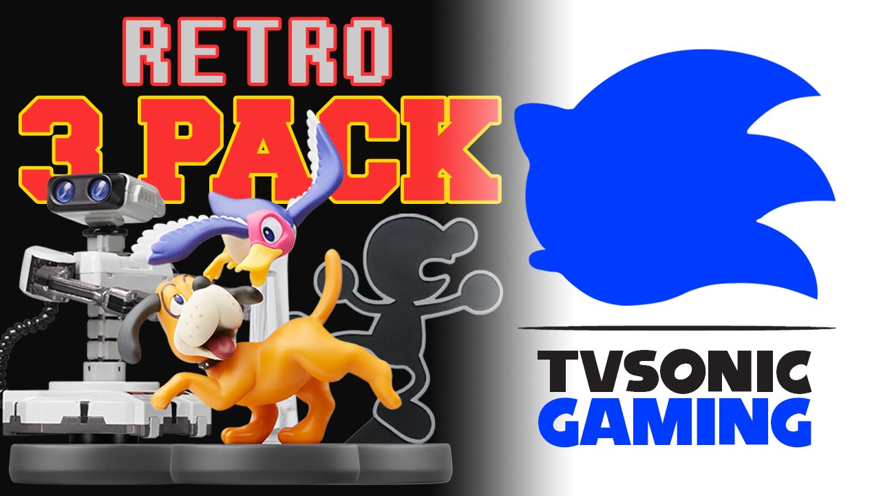 UNBOXING ~ Amiibo Retro 3-Pack [Gamestop Exclusive] - YouTube