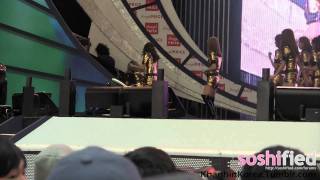 [20110417] Taeyeon Pulled Off Stage - Angel Price Music Festival