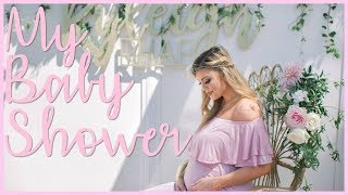 MY BABY SHOWER + NAME REVEAL
