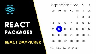 React DayPicker: The Versatile and Accessible Date Selection Solution