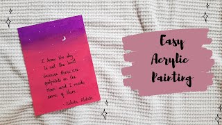 Easy Painting | Acrylic Painting Easy | #shorts | #youtubeshorts | #EasyPainting | #Acrylic | #44 |