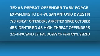 Texas targets repeat offenders with statewide task force expansion