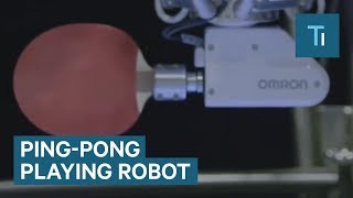 Robot Is A Ping-Pong Master