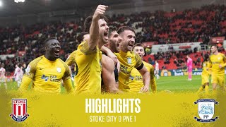 Highlights: Stoke City 0 PNE 1