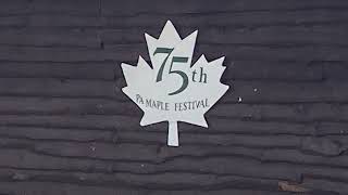 Visiting Meyersdale area and the 75th Maple Festival