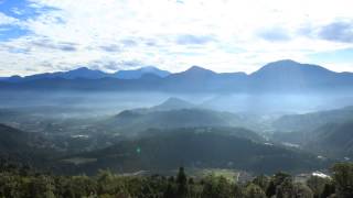 台灣之美-南投埔里山城、魚池金龍曙光縮時美景