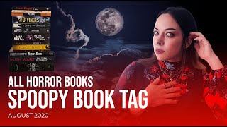 The Spoopy Book Tag (BookTagURit) | All Horror Books! | Aug 2020