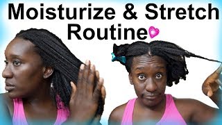 No Heat Blowout How I Stretch My 4c Hair Kenny Olapade