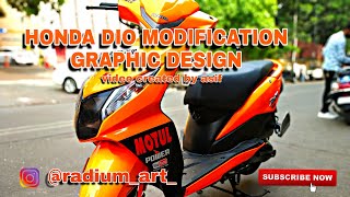 Honda Dio Modified Headlight Modifications 2018 Modify Stickers