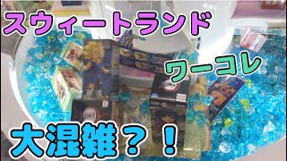 【クレーンゲーム】波乱？！スウィートランドでワーコレ計画 claw machine