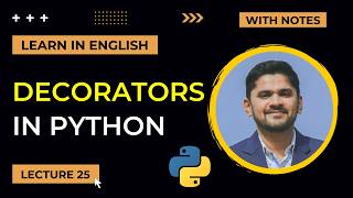 25. Python Decorators with examples | Advanced Python Tutorial | Amit Thinks