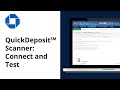 How to Connect and Test a QuickDeposit℠ Check Scanner | Chase for Business®