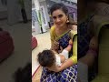 myna nandhini play with baby in shooting spot