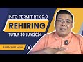 PENGELUARAN STIKER RTK 2.0 PALING AKHIR DI 31 JUNI 2024.