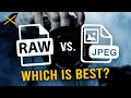 RAW vs JPEG Explained // PROS and CONS // Which is Better for Your Photography Workflow?