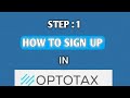 #1 Step | How to sing up / install Optotax Free GST Software