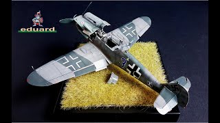 Messerschmitt Bf-109G14  Eduard 1/48 scale with Resin DB 605 engine FULL BUILD VIDEO