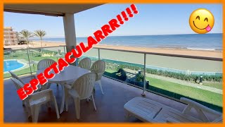 ¡¡¡ESPECTACULAR APARTAMENTO PRIMERA LINEA DE PLAYA EN DENIA!!! Marina Azul ALQUILERES EL CONSERJE.