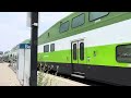 f59ph niagara excursion go 1972 564 u0026 365 flies through bronte go gotransit trains