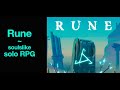 Rune soulslike solo RPG